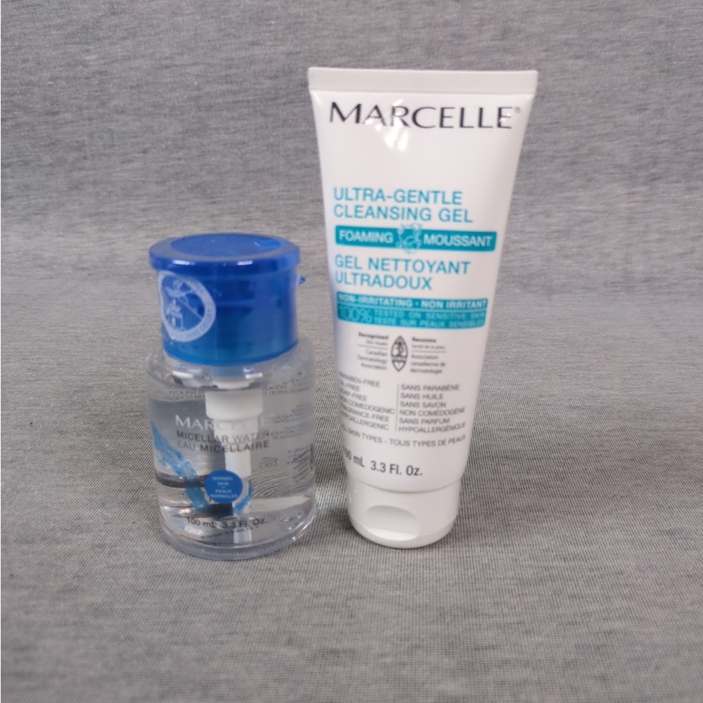 🇨🇦 Mini Size Marcelle Ultra Gentle Cleansing Gel & Micellar Water